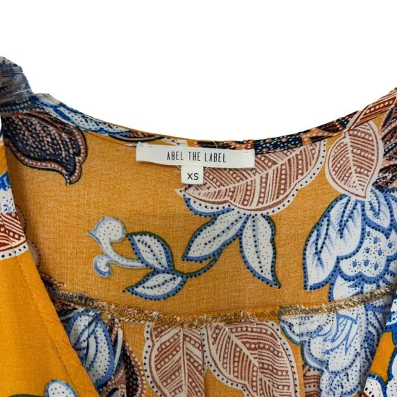 Abel the Label Mango Magic Boho Lagenlook women's maxi dress size XS - Picture 5 of 7